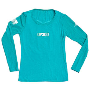 Women's Teal Long Sleeve