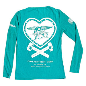 Women's Teal Long Sleeve