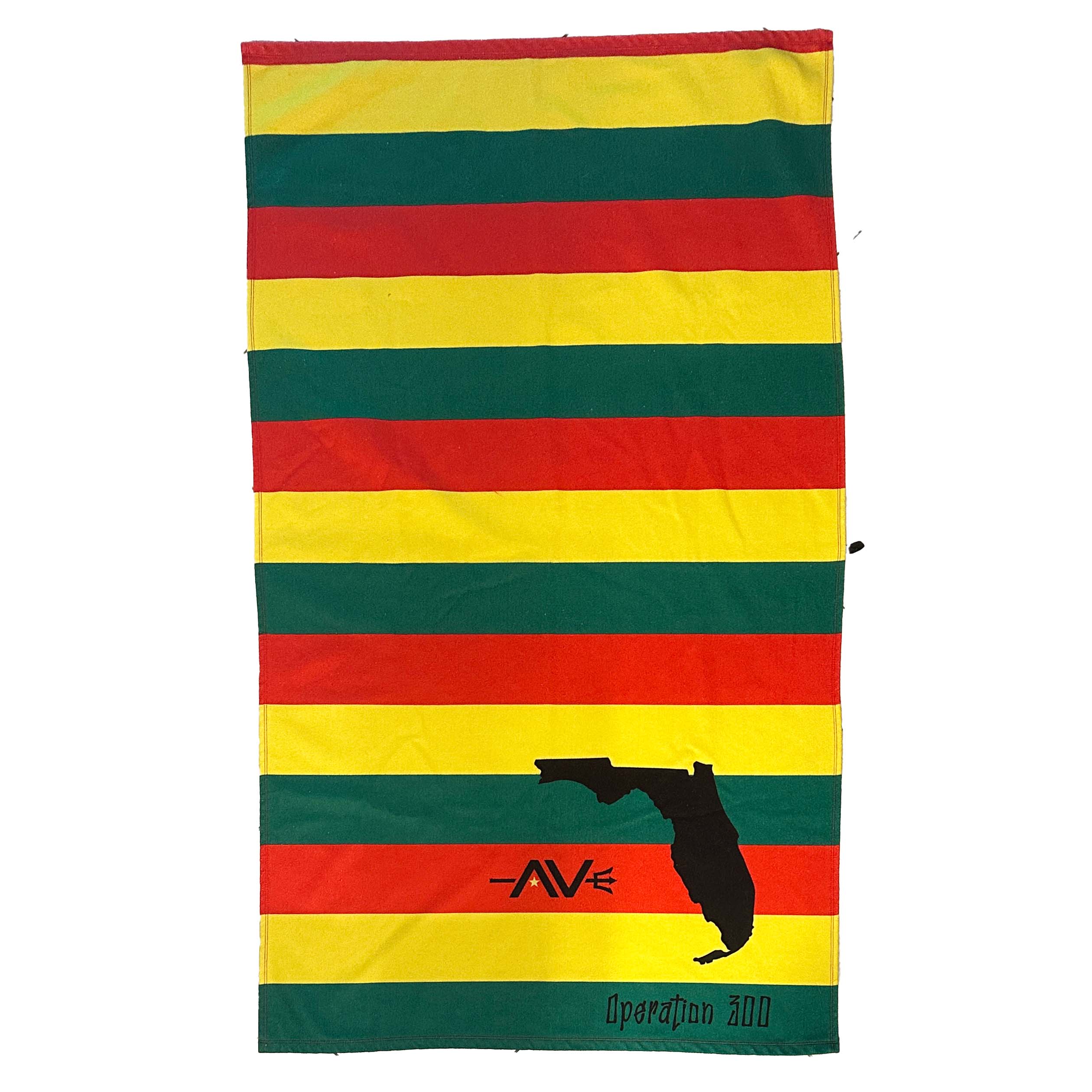 Op300 Florida Reggae Beach Towel