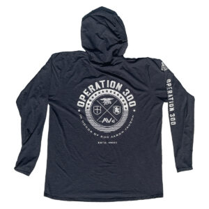 Op300 Dri-Fit Range Performance Hoodie - Heather Black