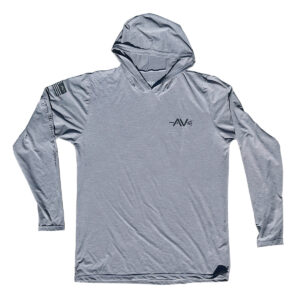 Op300 Dri-Fit Range Performance Hoodie - Heather Grey