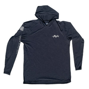 Op300 Dri-Fit Range Performance Hoodie - Heather Black