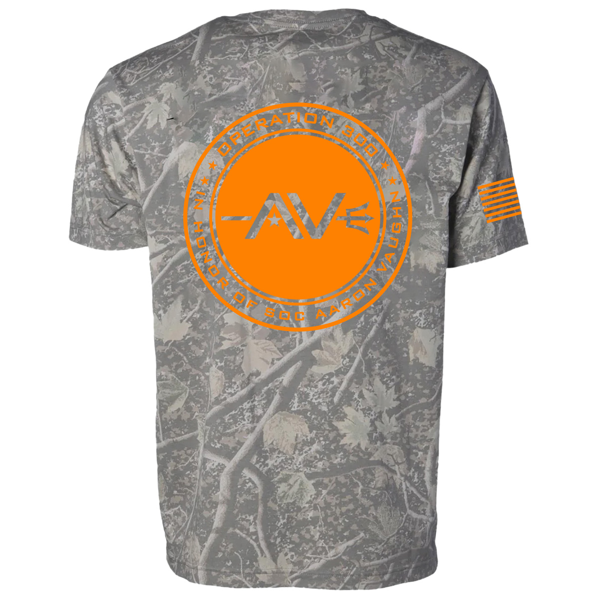 Operation 300 Woodland Camo Tee