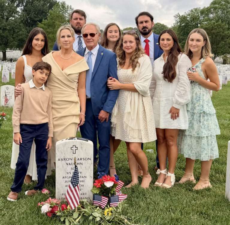 Vaughn family at Arlington